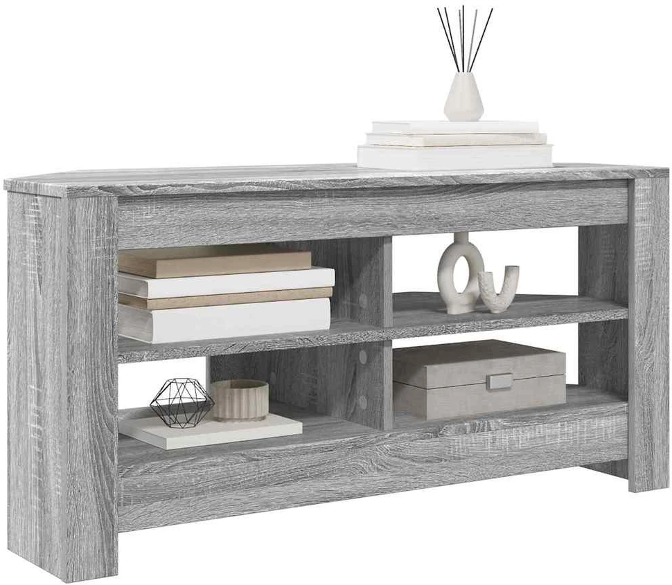 TV staliukas KampinėTVspintelė 102 x 41 x 50 cm Pilka Sonoma