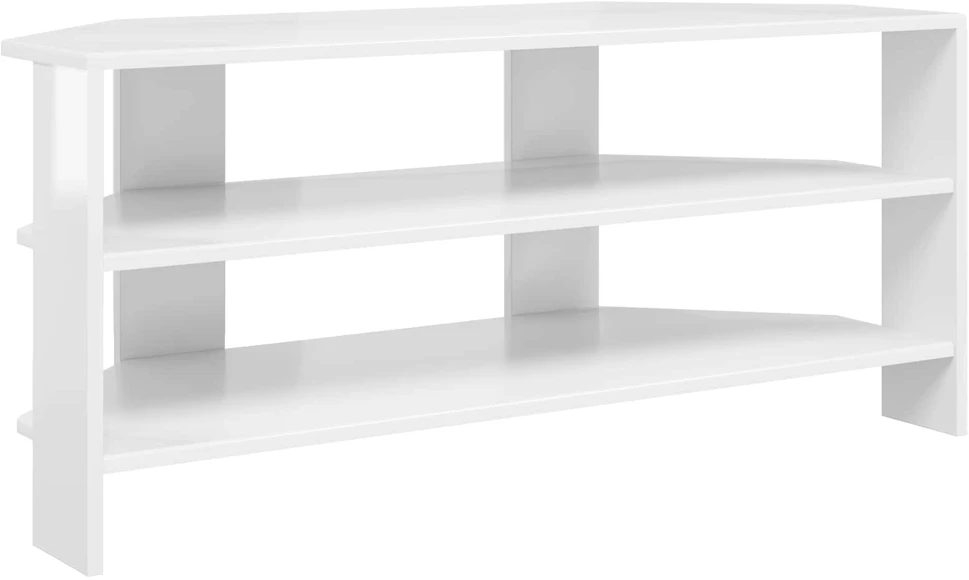 TV staliukas KampinėTVspintelė 100 x 40,5 x 45 cm Itin blizgi balta