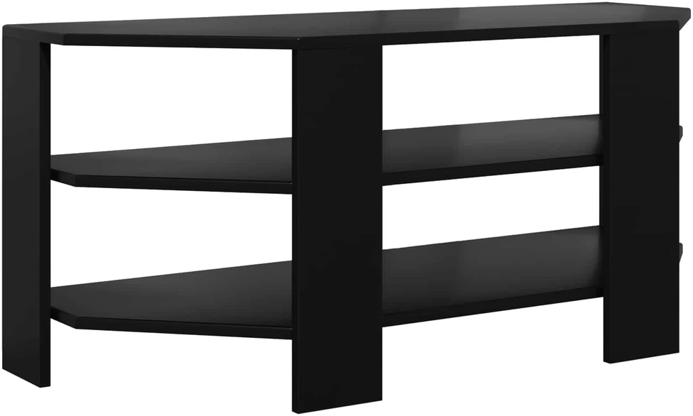 TV staliukas KampinėTVspintelė 102x40,5x45cm Juoda Apdirbta mediena