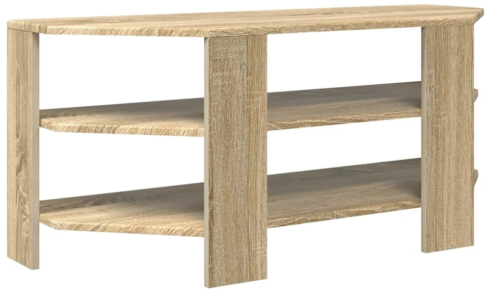 TV staliukas KampinėTVspintelė 102x40,5x45cm Sonoma ąžuolas Apdirbta mediena