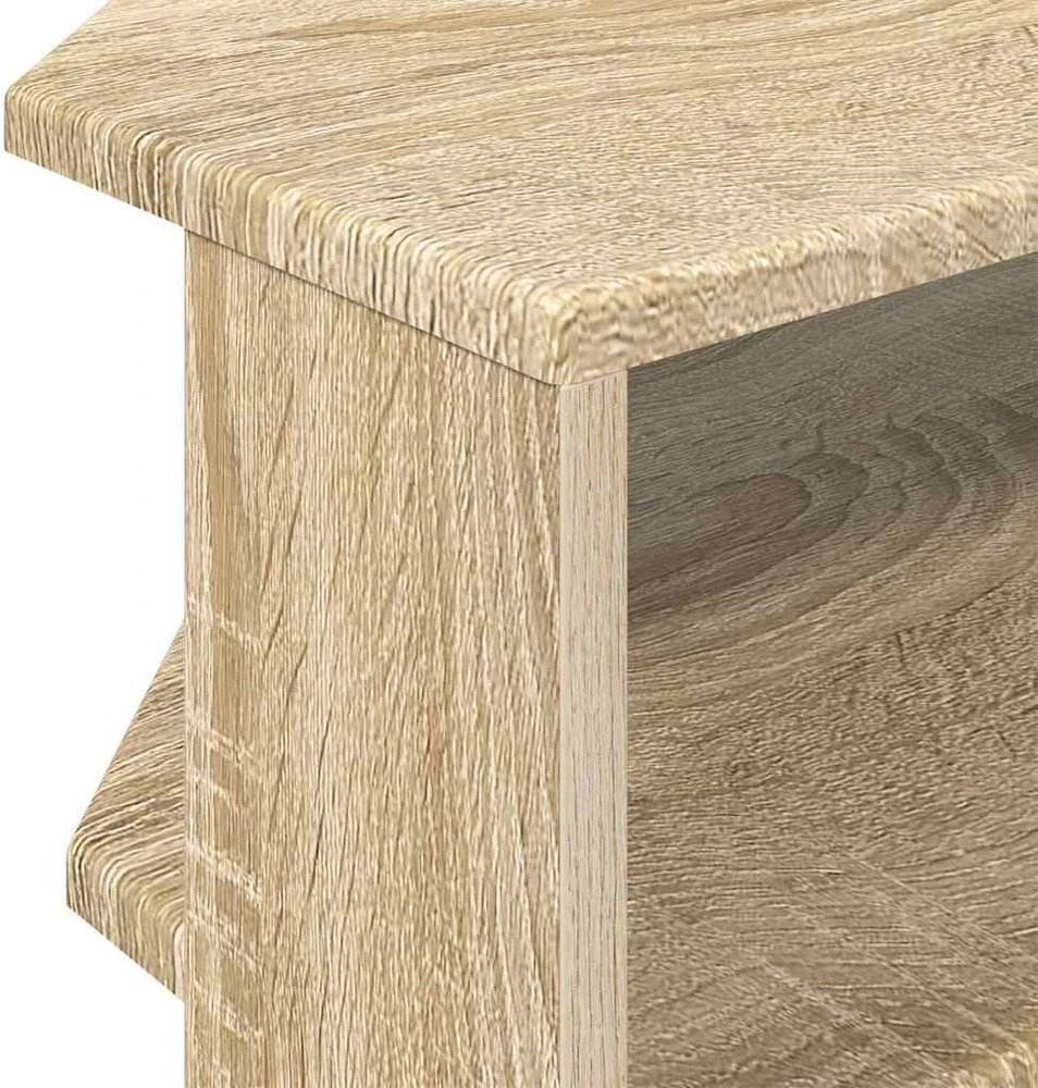 TV staliukas KampinėTVspintelė 102x40,5x45cm Sonoma ąžuolas Apdirbta mediena