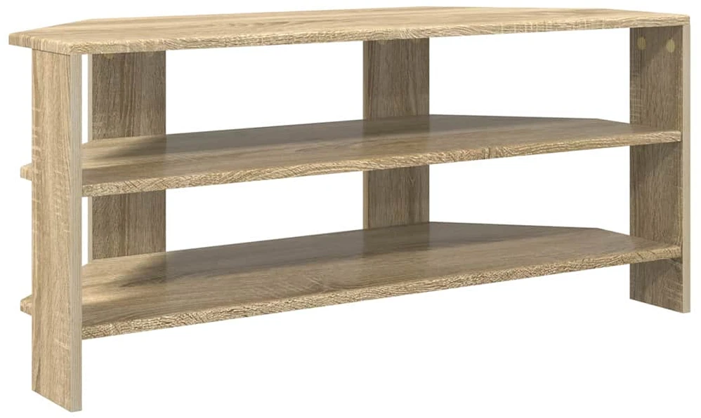 TV staliukas KampinėTVspintelė 102x40,5x45cm Sonoma ąžuolas Apdirbta mediena