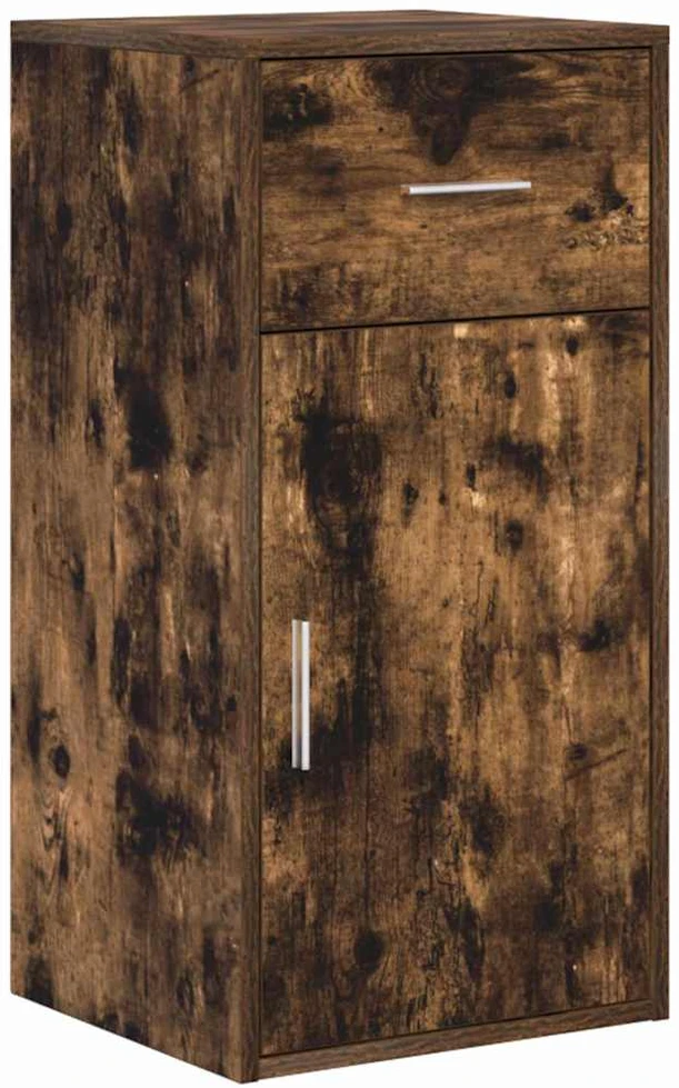 Kampinis rašomasis stalas Rūkyta ąžuolas 102 x 88 x 75 cm