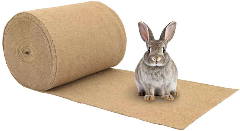 Džiuto kilimėlis graužikams 0,5x25 m 5 mm