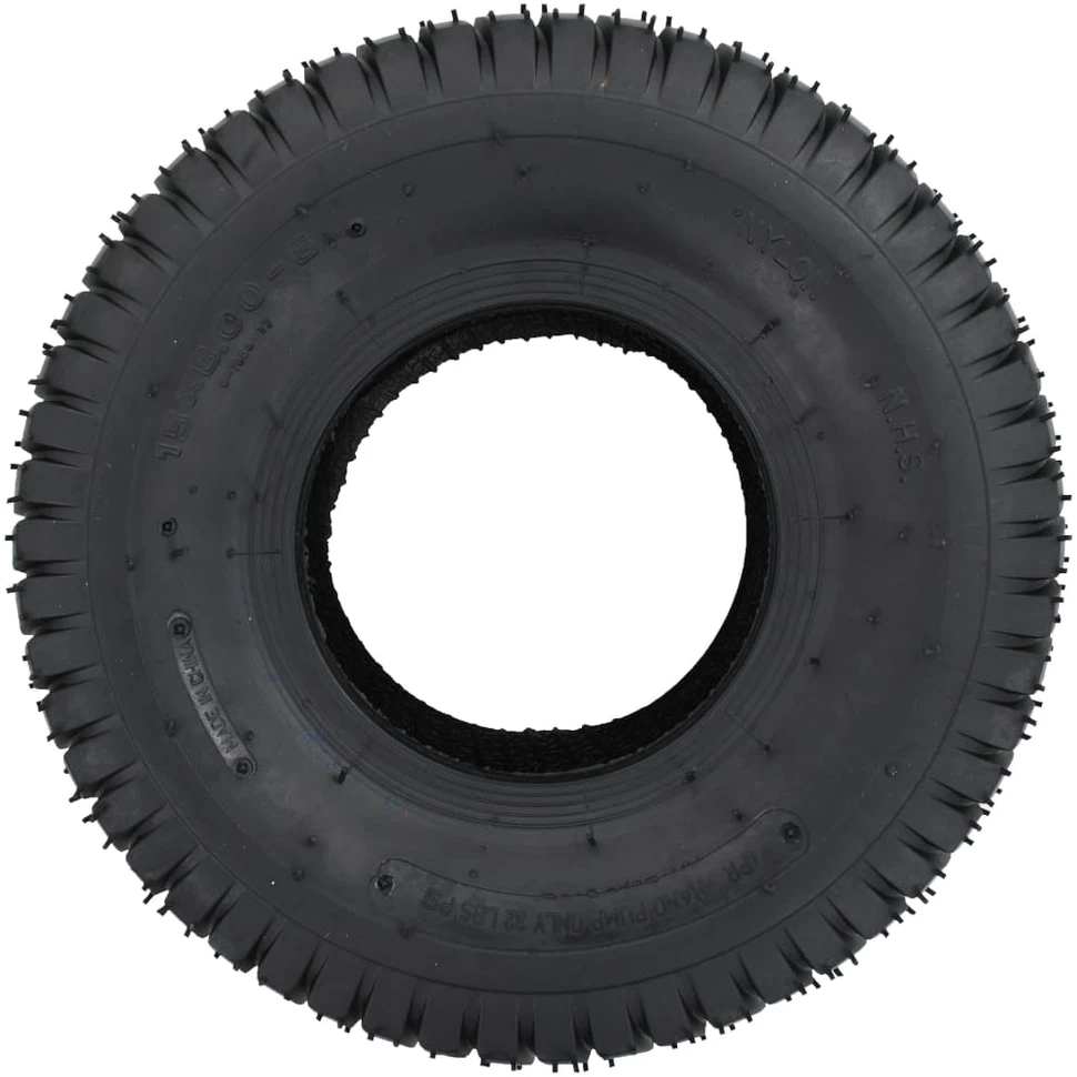 Karučio padangos, 2vnt., guma, 15x6.00-6 4PR