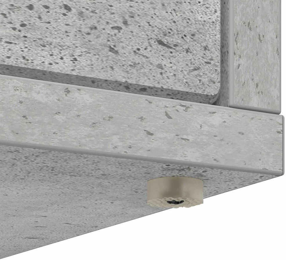 Katės namelis Betoninė 51 x 30 x 42,5 cm Apdirbta mediena