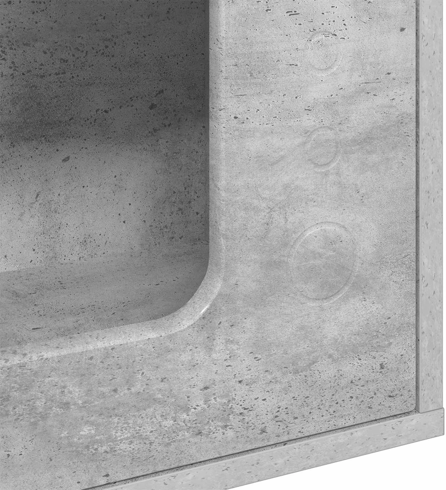 Katės namelis Betoninė 51 x 30 x 42,5 cm Apdirbta mediena