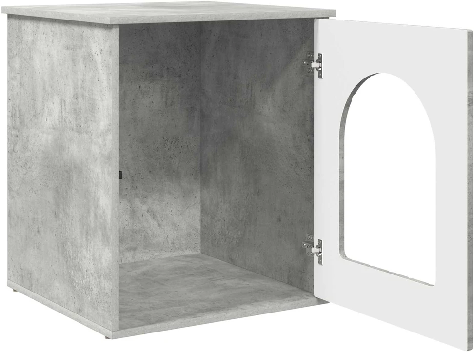 Katės namelis Betoninė 53 x 52 x 62 cm Apdirbta mediena