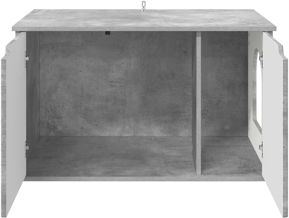 Katės namelis Betoninė 85 x 55 x 50,5 cm Apdirbta mediena
