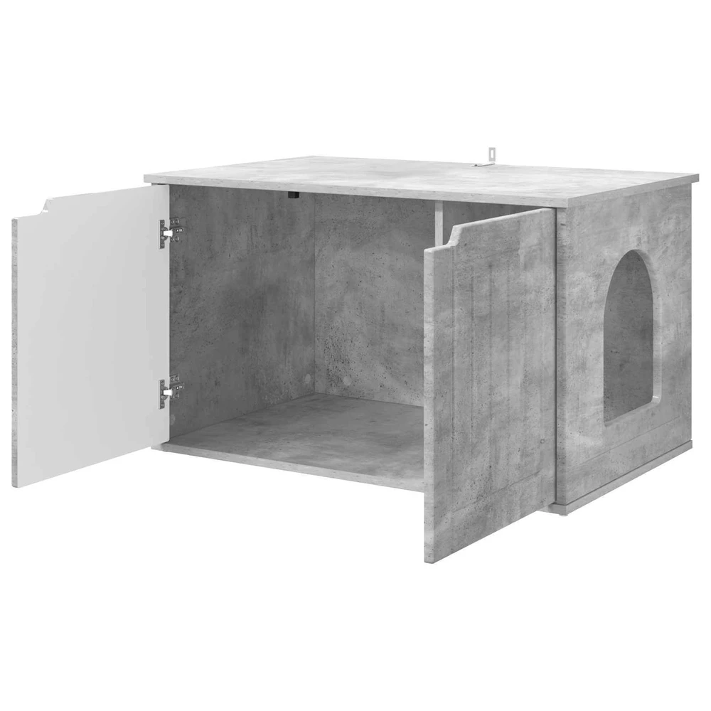 Katės namelis Betoninė 85 x 55 x 50,5 cm Apdirbta mediena