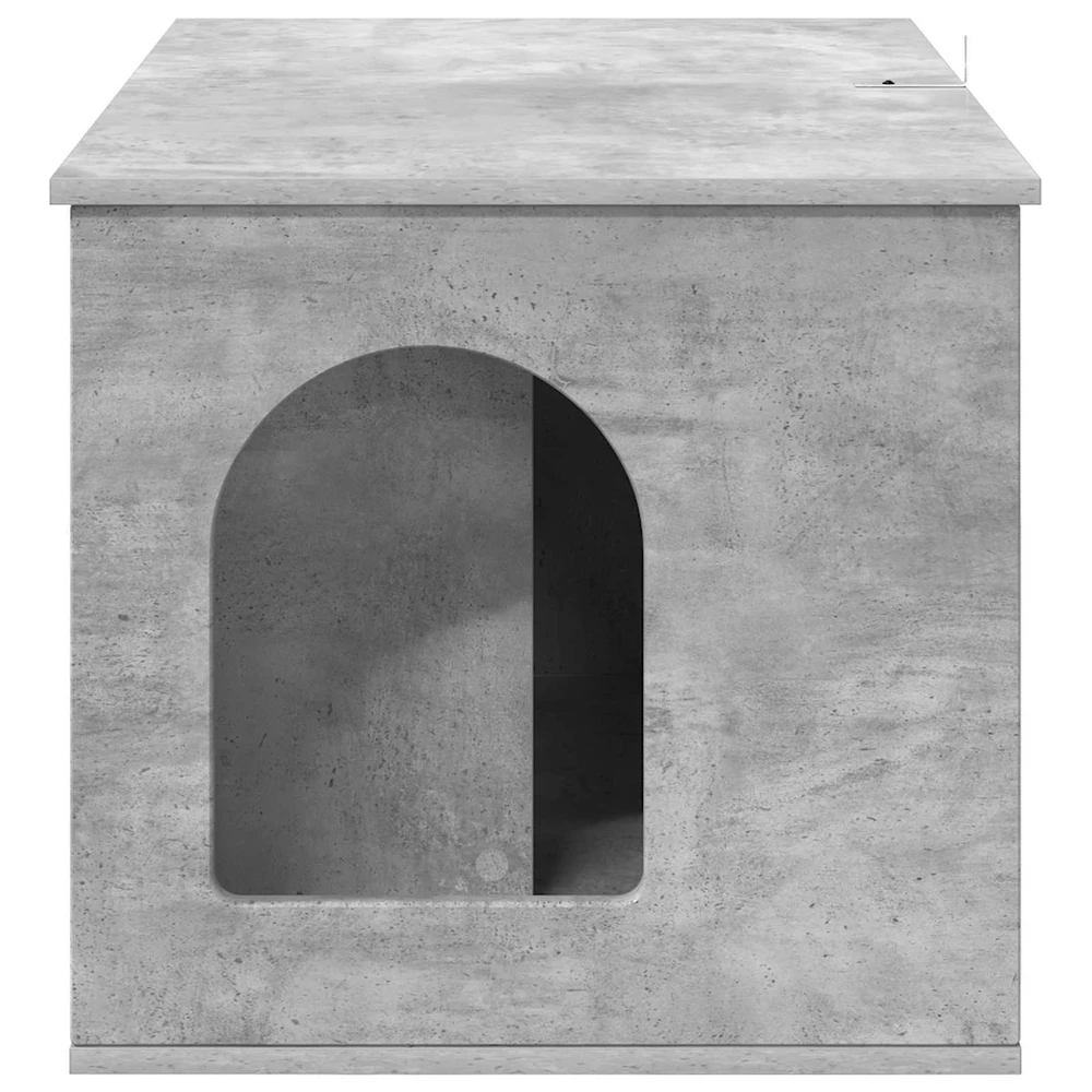 Katės namelis Betoninė 85 x 55 x 50,5 cm Apdirbta mediena