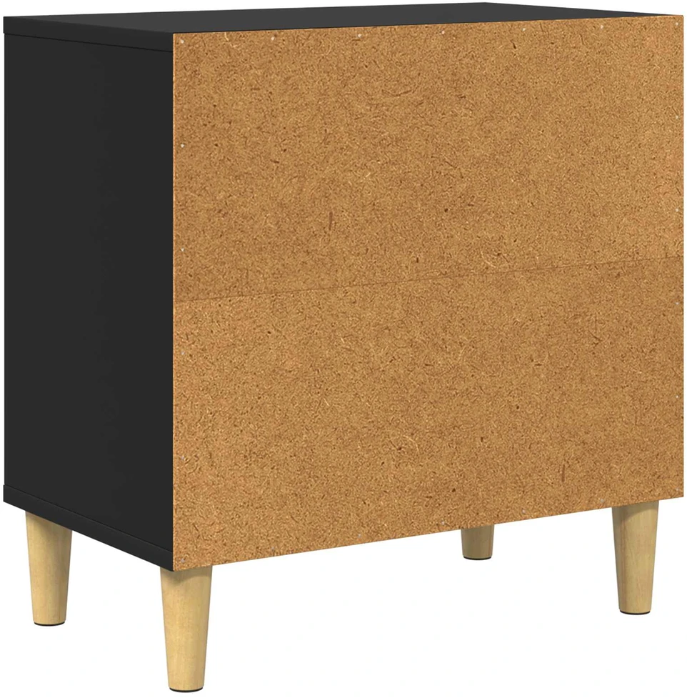 Katės namelis Juoda 51 x 30 x 52 cm Apdirbta mediena
