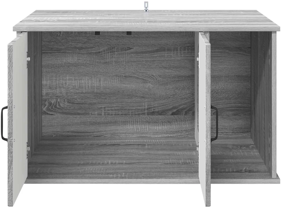 Katės namelis Pilka Sonoma 85 x 55 x 50,5 cm Apdirbta mediena