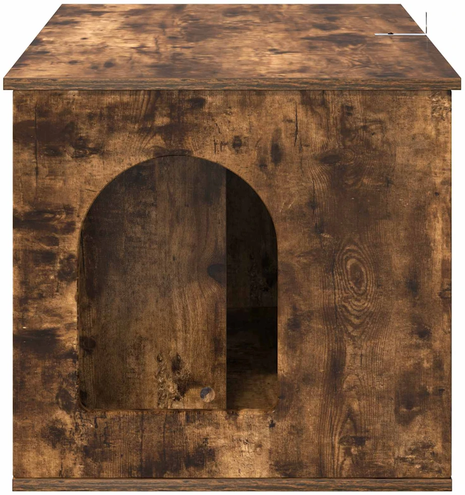 Katės namelis Dūminio ąžuolo 85 x 55 x 50,5 cm Apdirbta mediena