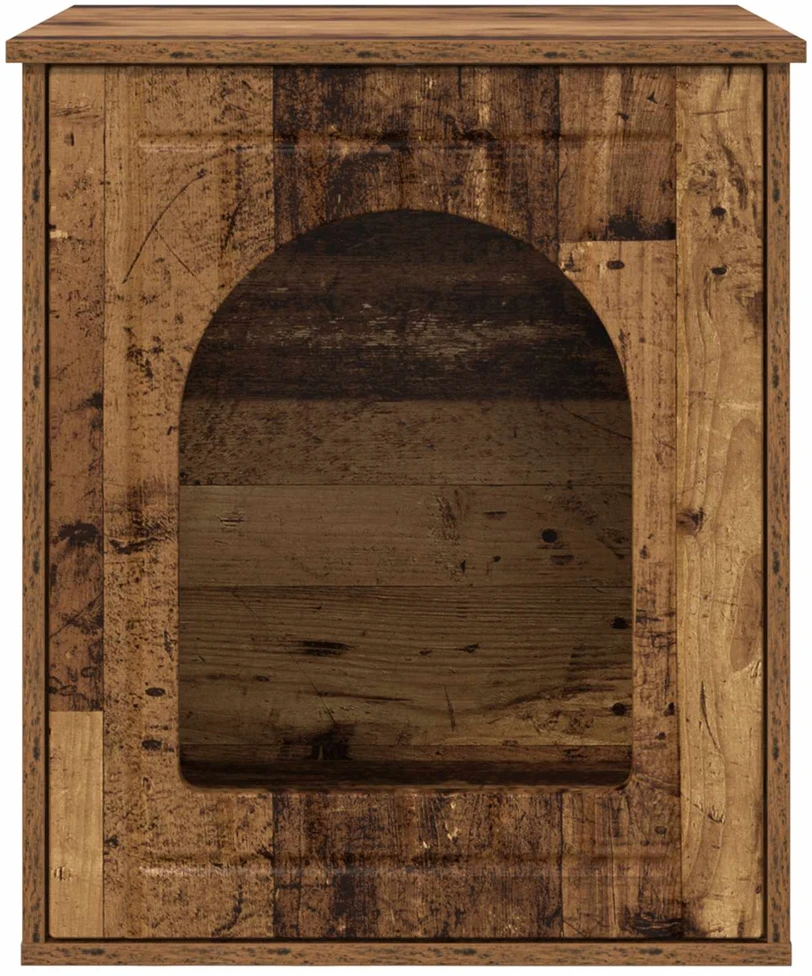 Katės namelis Senas medis 53 x 52 x 62 cm Apdirbta mediena