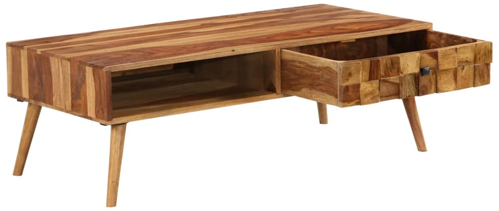Kavos staliuk., rausv. dalb. med. su med. sp. apd., 110x50x37cm