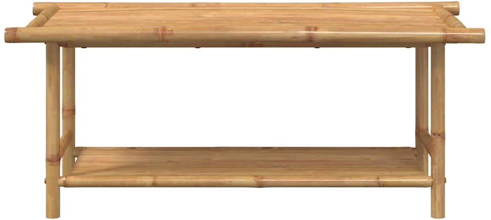 Kavos staliukas, 110x55x45cm, bambukas