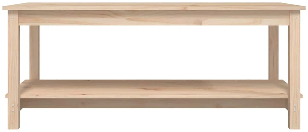 Kavos staliukas, 110x55x45cm, pušies medienos masyvas