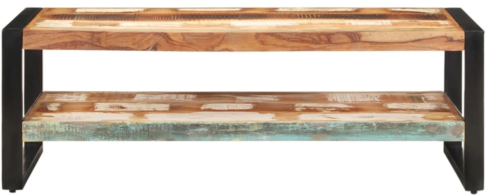 Kavos staliukas, 120x60x40 cm, perdirbtos medienos masyvas