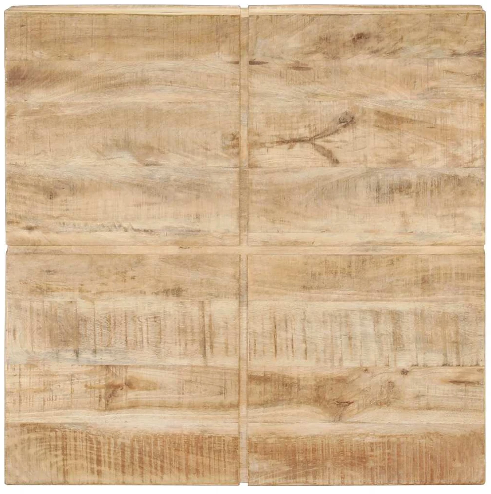 Kavos staliukas, 80x80x28cm, mango medienos masyvas