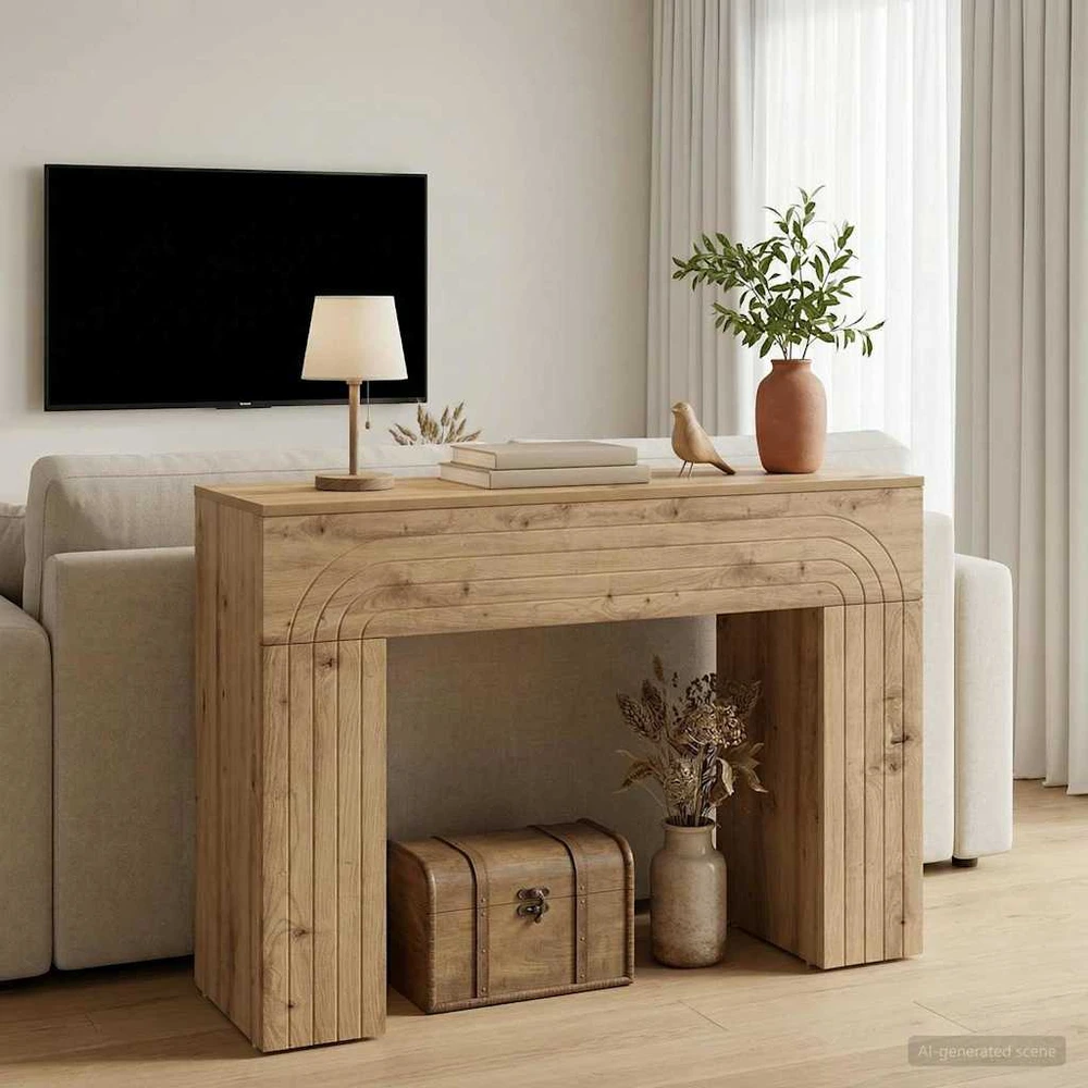 Kavos staliukas Artisano ąžuolo 102 x 35 x 75 cm