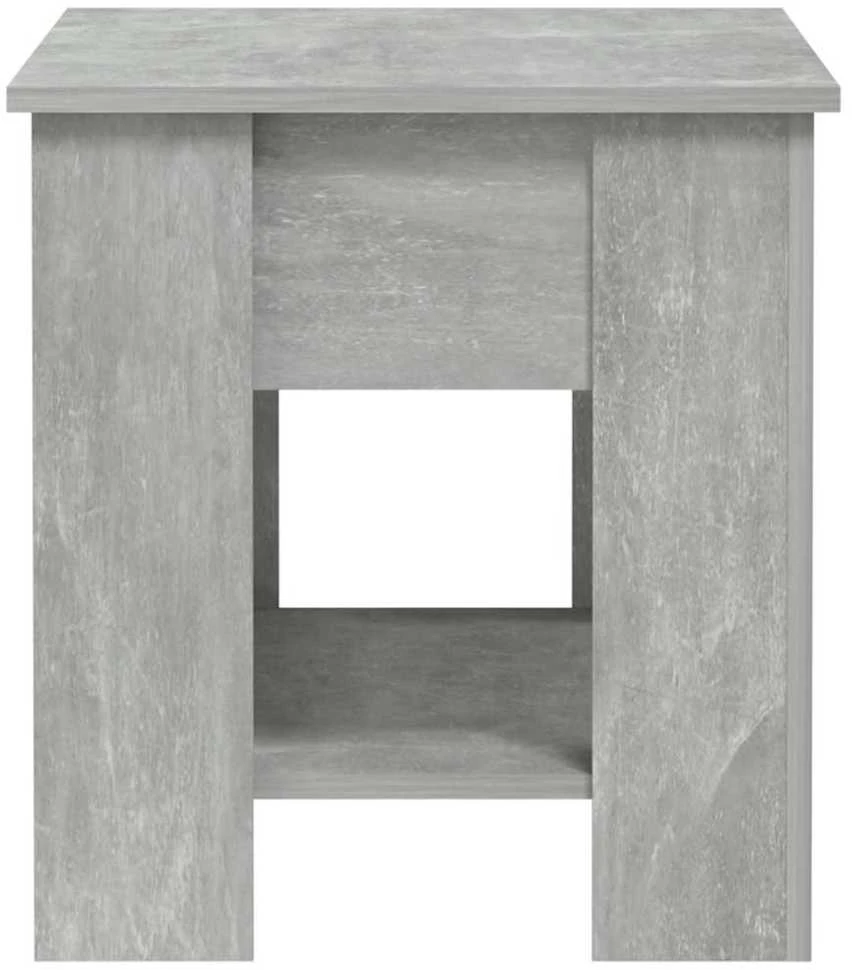 Kavos staliukas, betono pilkas, 101x49x52cm, apdirbta mediena