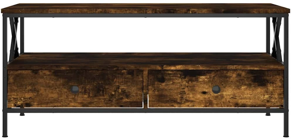 Kavos staliukas, dūminio ąžuolo, 100x51x45cm, apdirbta mediena