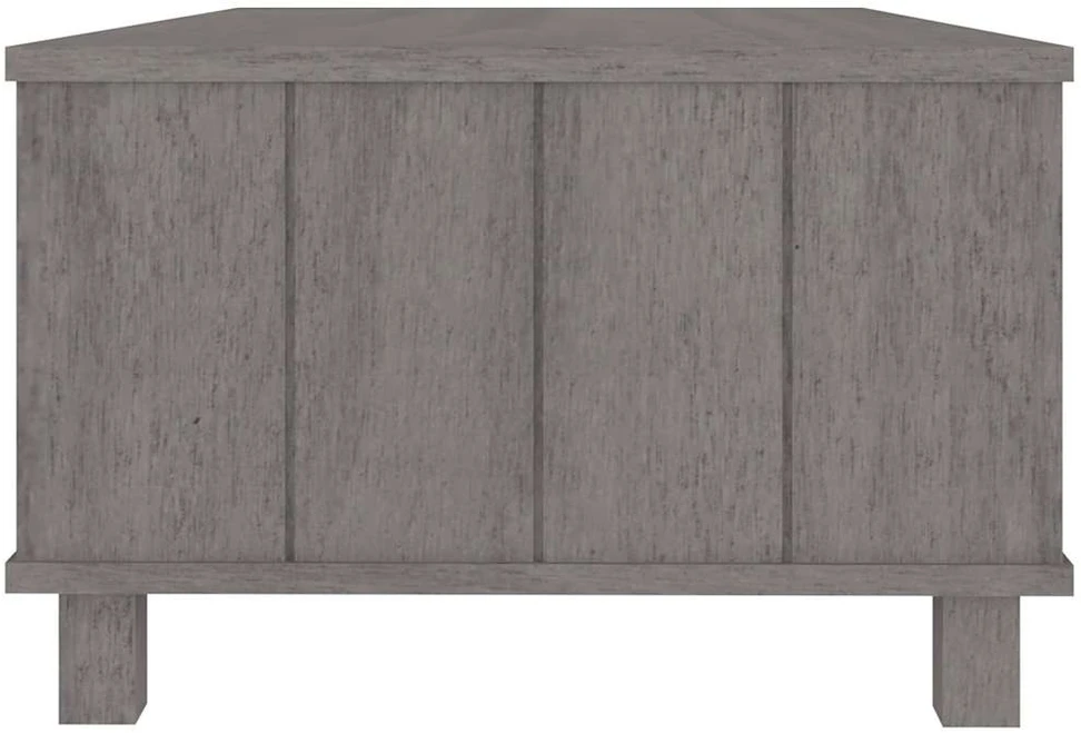Kavos staliukas HAMAR, šviesiai pilkas, 100x55x35cm, pušis