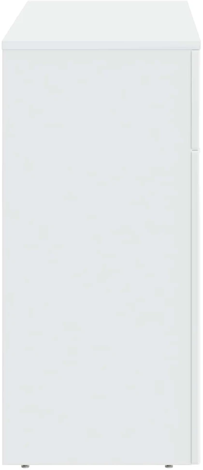 Kavos staliukas Itin blizgi balta 102 x 35 x 75 cm