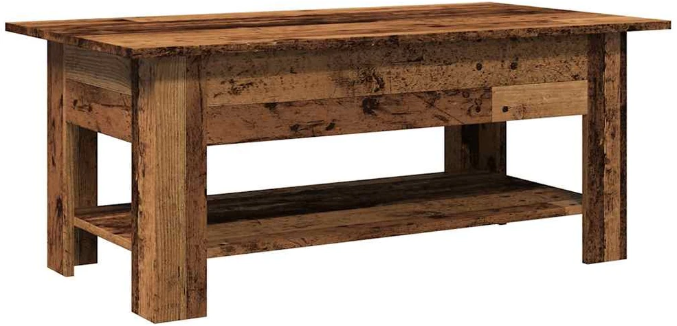 Kavos staliukas, medienos, 102x55x42cm, apdirbta mediena
