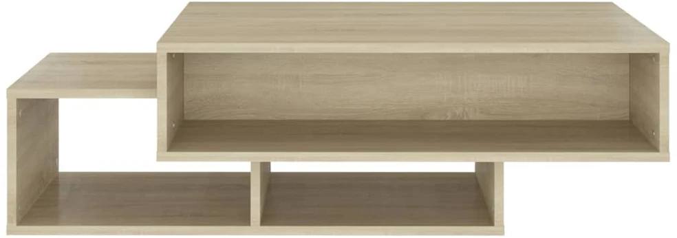 Kavos staliukas, sonoma ąžuolo, 105x55x32cm, apdirbta mediena
