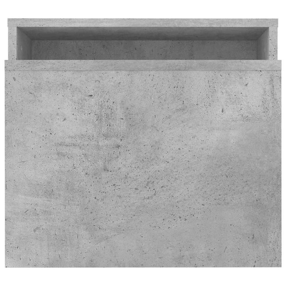 Kavos staliukų rinkinys, betono, 100x48x40cm, apdirbta mediena