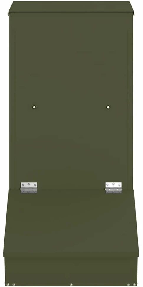 Kiaulių šėrykla Alyvuogių žalia 55 x 38 x 76 cm 20 kg