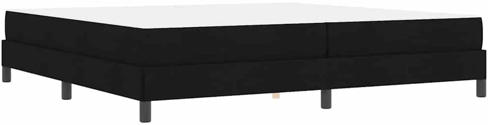 Kiemas lova Juoda 200 x 200 cm audinys