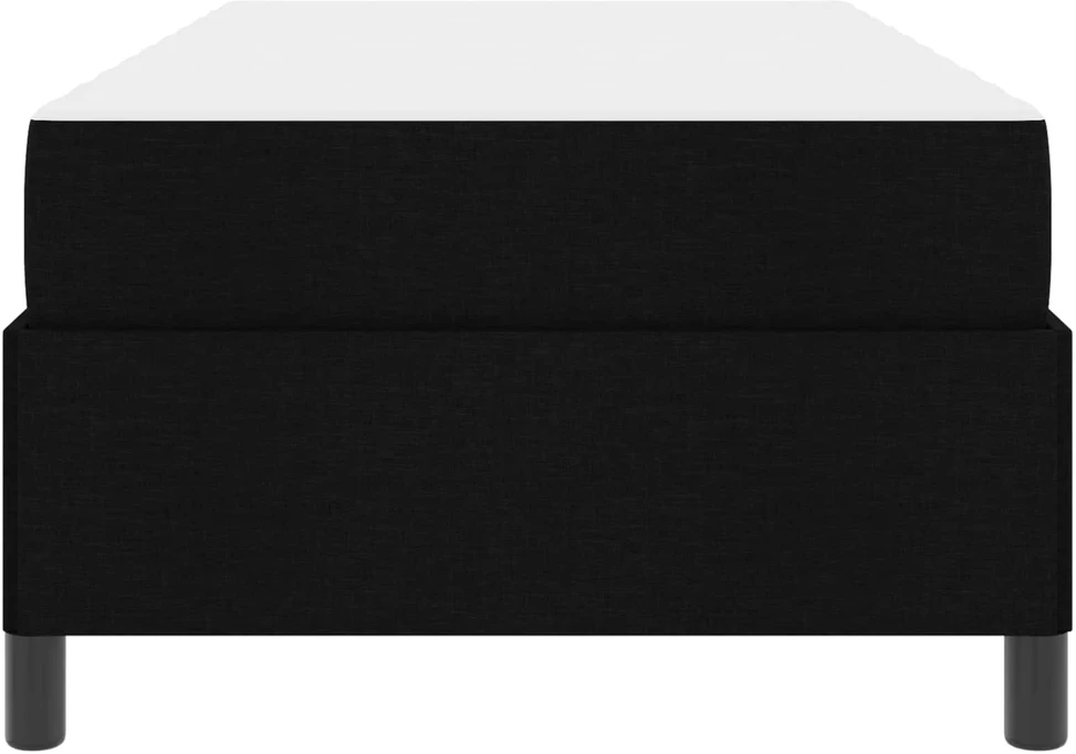Kiemas lova Juoda 90 x 190 cm audinys