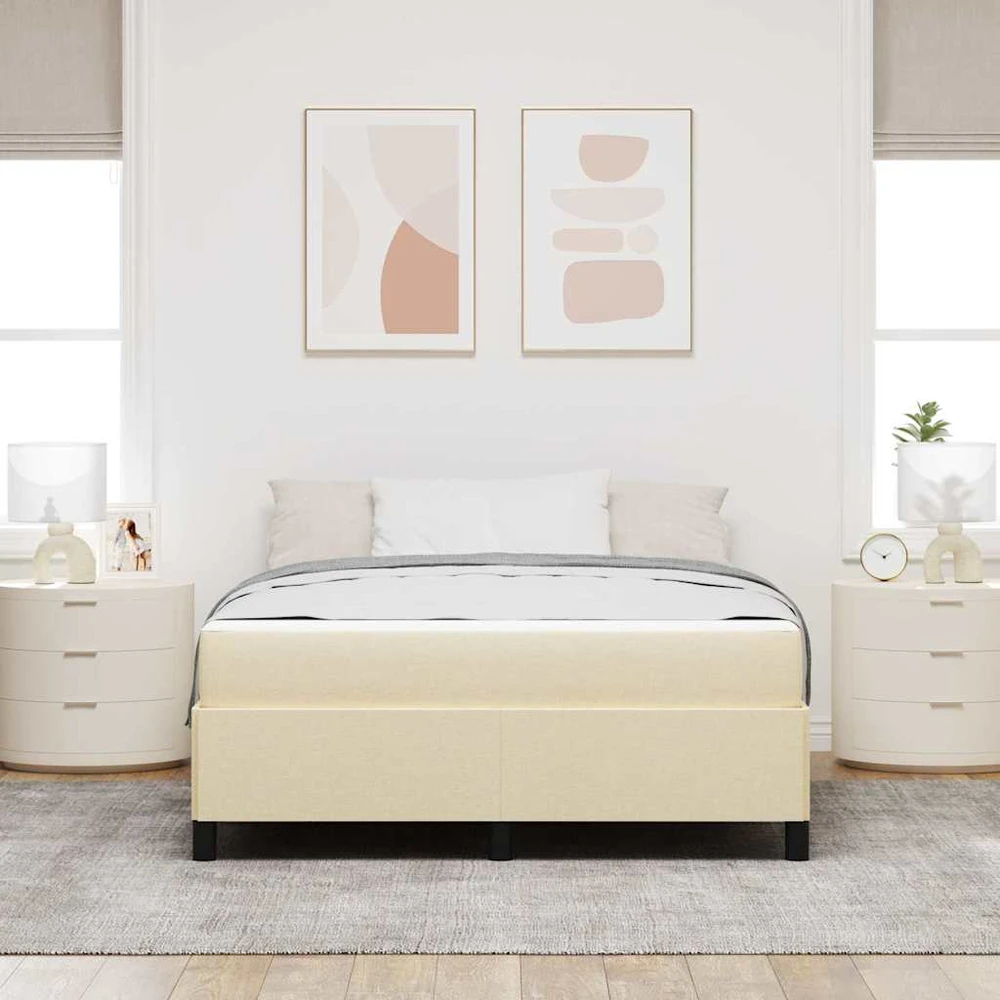 Kiemas lova Kreminė 140 x 190 cm audinys