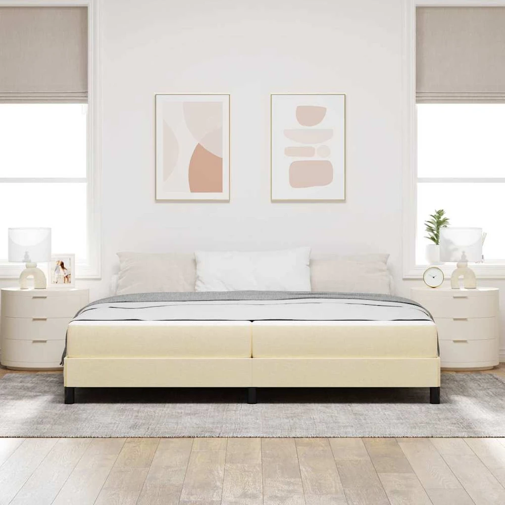 Kiemas lova Kreminė 200 x 200 cm audinys