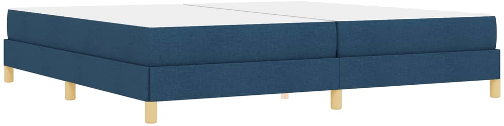 Kiemas lova su čiužiniu Mėlyna 200 x 200 cm audinys