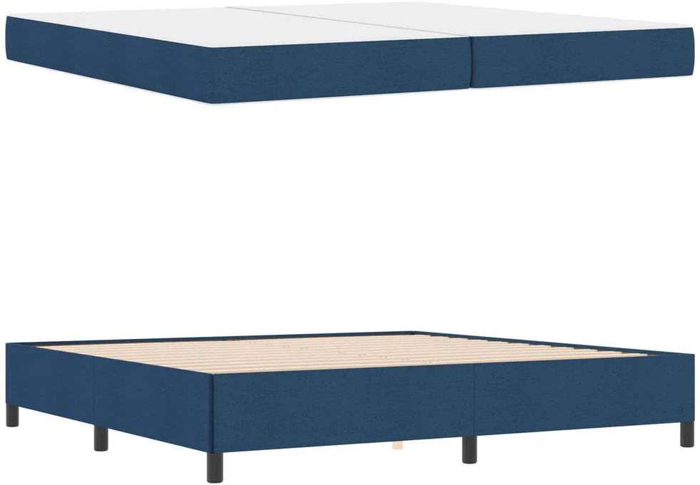 Kiemas lova Mėlyna 200 x 200 cm audinys