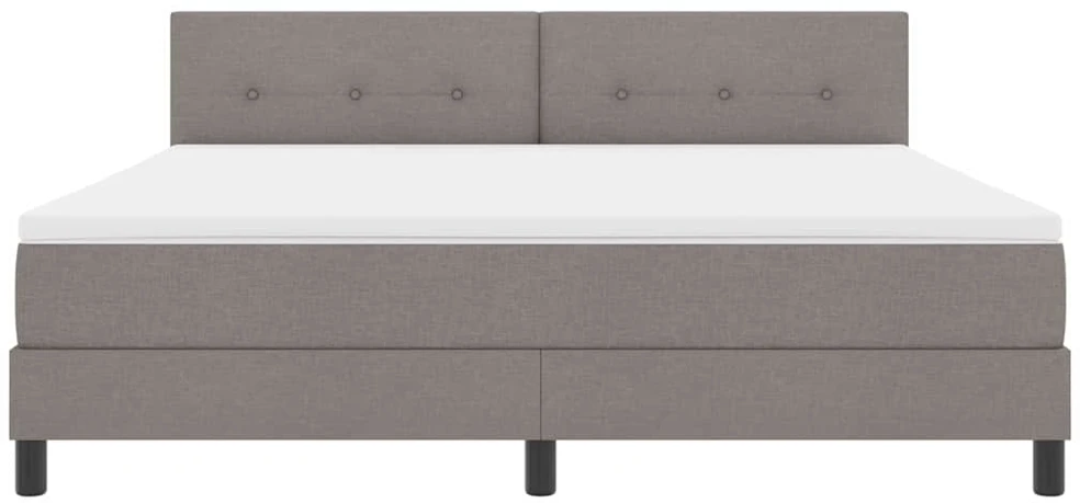 Kiemas lova su LED juostelėmis Tortora 180 x 200 cm audinys