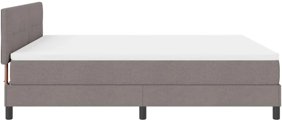 Kiemas lova su LED juostelėmis Tortora 180 x 200 cm audinys