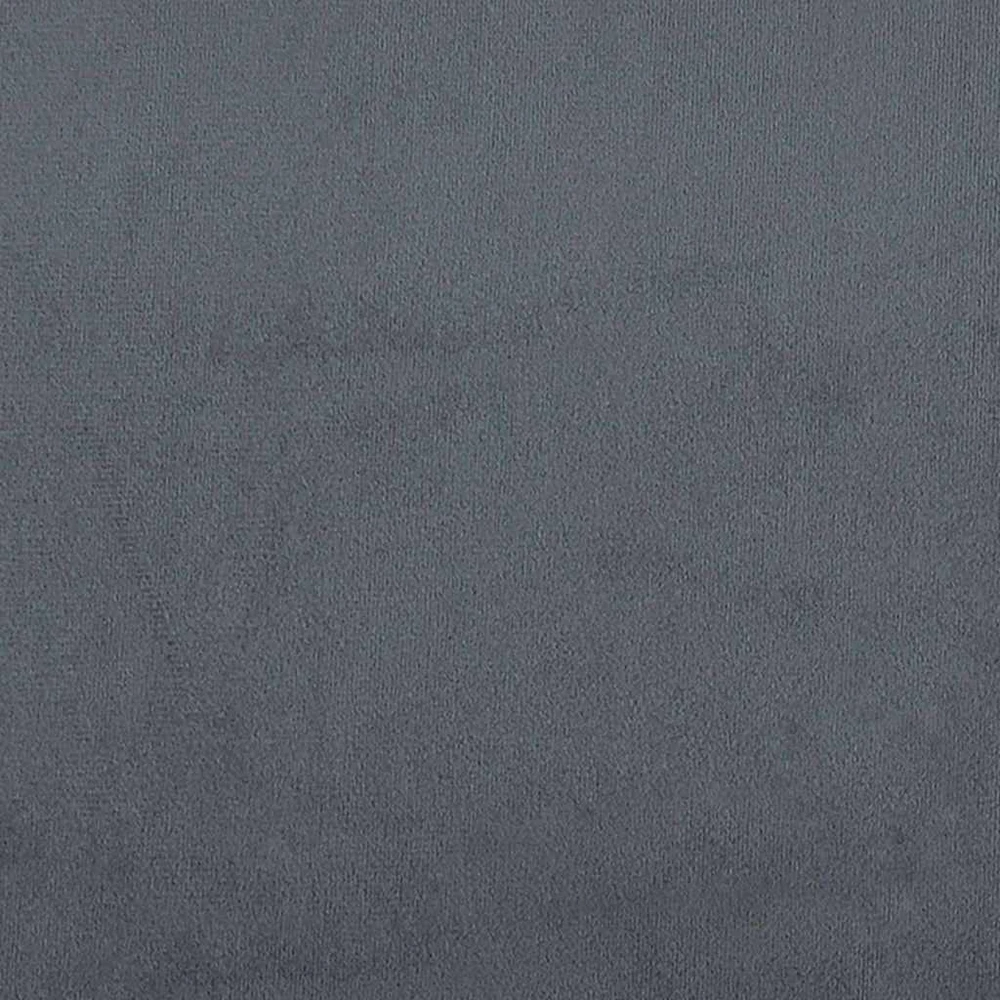 Kiemas lova su galvūgalio Tamsiai pilka 160 x 200 cm Aksomas