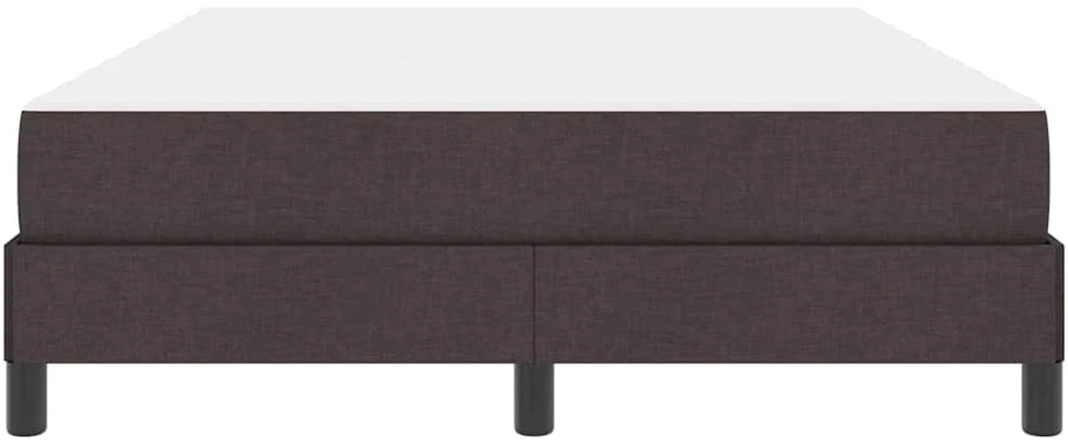 Kiemas lova Tamsiai rudas 140 x 190 cm audinys