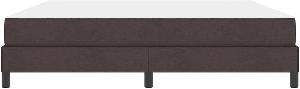 Kiemas lova Tamsiai rudas 180 x 200 cm audinys
