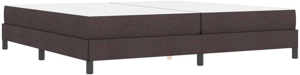 Kiemas lova Tamsiai rudas 200 x 200 cm audinys