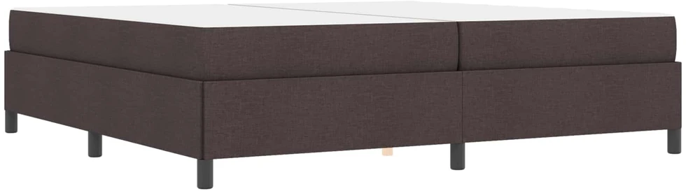 Kiemas lova Tamsiai rudas 200 x 200 cm audinys