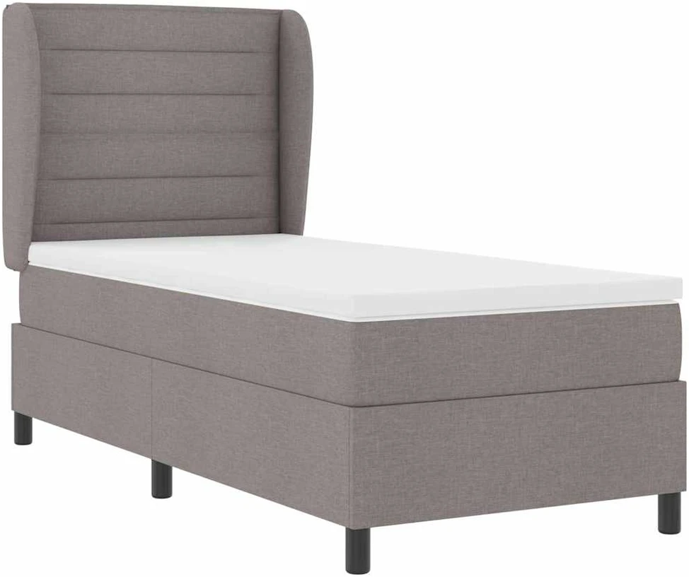 Kiemas lova su galvūgalio Tortora 100 x 200 cm audinys