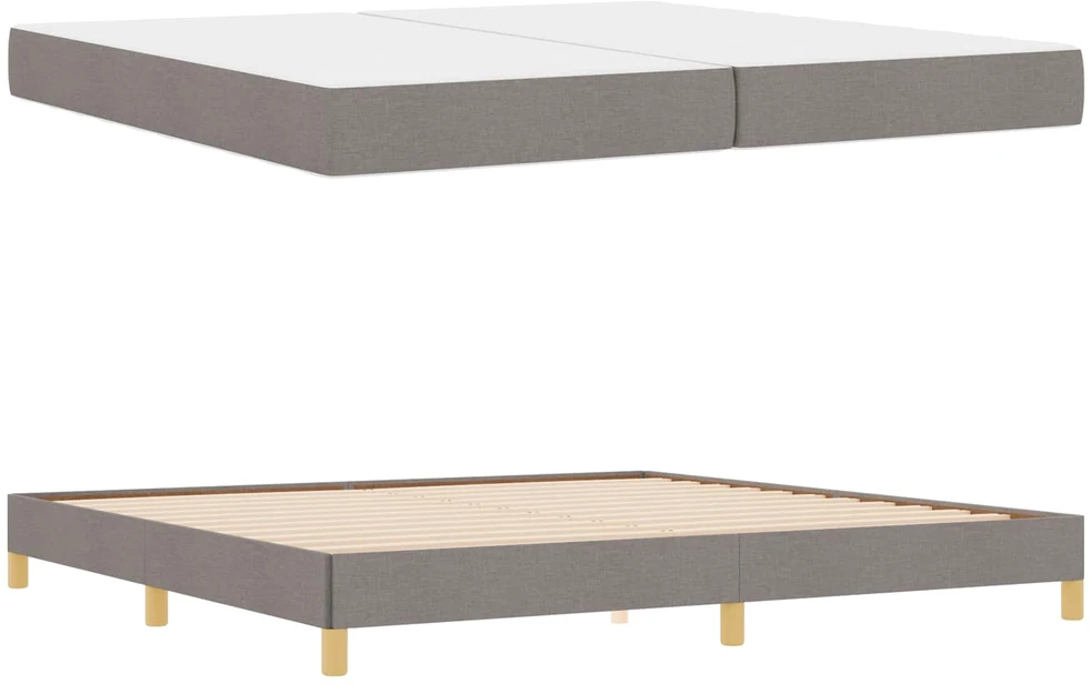 Kiemas lova Tortora 200 x 200 cm audinys