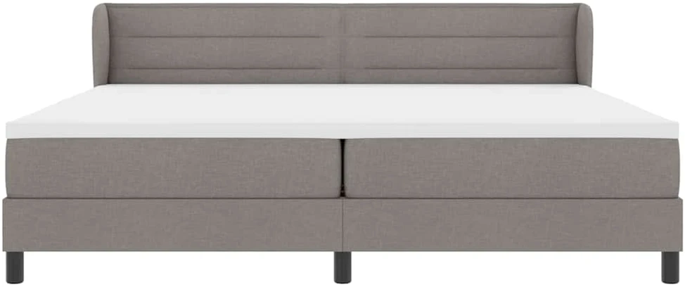 Kiemas lova su galvūgalio Tortora 200 x 200 cm audinys