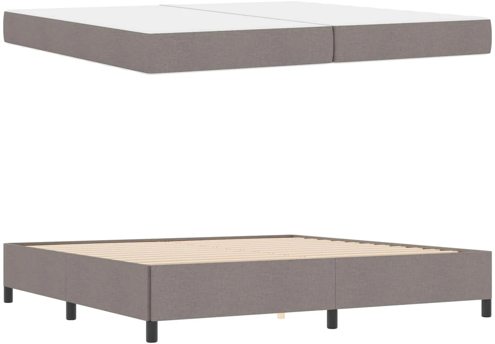 Kiemas lova Tortora 200 x 200 cm audinys